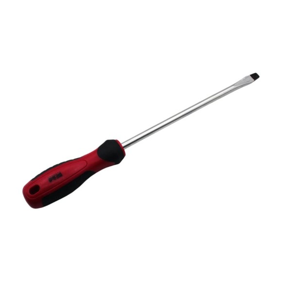Шлицевая отвертка REDMARK 8х200 мм c двухкомпонентной рукояткой RM80721 Шлицевая отвертка REDMARK 8х200 мм c двухкомпонентной рукояткой RM80721