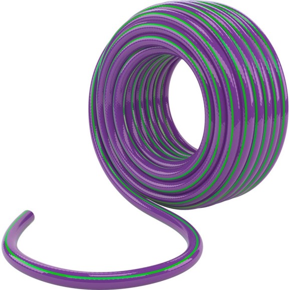Поливочный армированный шланг PALISAD Violet, 3 слоя, 3/4", 50 м 67634 Поливочный армированный шланг PALISAD Violet, 3 слоя, 3/4", 50 м 67634