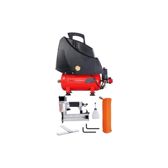 Компрессор WOOD MASTER KIT + 4 (OL 195/6 + 4 предмета) FUBAG 646035 Компрессор WOOD MASTER KIT + 4 (OL 195/6 + 4 предмета) FUBAG 646035