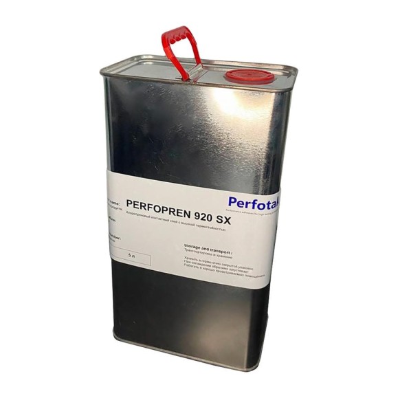 Полихлоропреновый клей в растворе органических растворителей Perfotak Perfopren 920 SX (5л) PFP920SX003 Полихлоропреновый клей в растворе органических растворителей Perfotak Perfopren 920 SX (5л) PFP920SX003