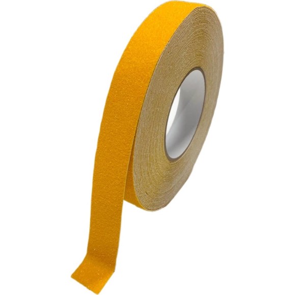 Противоскользящая лента Safetygrip anti slip tape, крупная зернистость 60 grit, 25 мм х 18.3 м, цвет: желтый PVC-AST-25X18-YEL Противоскользящая лента Safetygrip anti slip tape, крупная зернистость 60 grit, 25 мм х 18.3 м, цвет: желтый PVC-AST-25X18-YEL