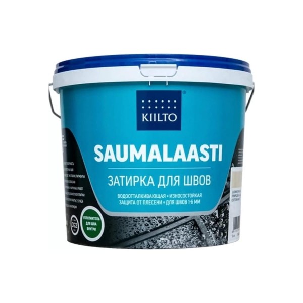 Затирка KIILTO Саумалаасти 50 черный, 2 кг T3515.002
