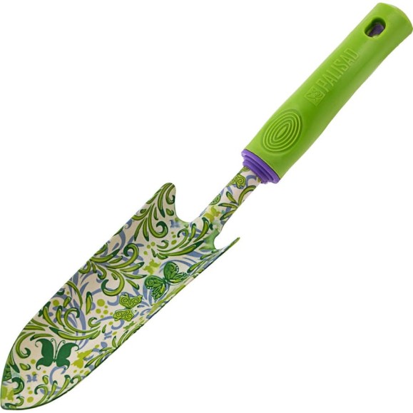 Узкий стальной посадочный совок PALISAD FLOWER GREEN 620375 Узкий стальной посадочный совок PALISAD FLOWER GREEN 620375