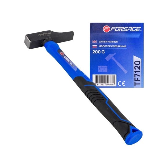 Молоток слесарный Forsage 200г F-TF7120(58362) Молоток слесарный Forsage 200г F-TF7120(58362)