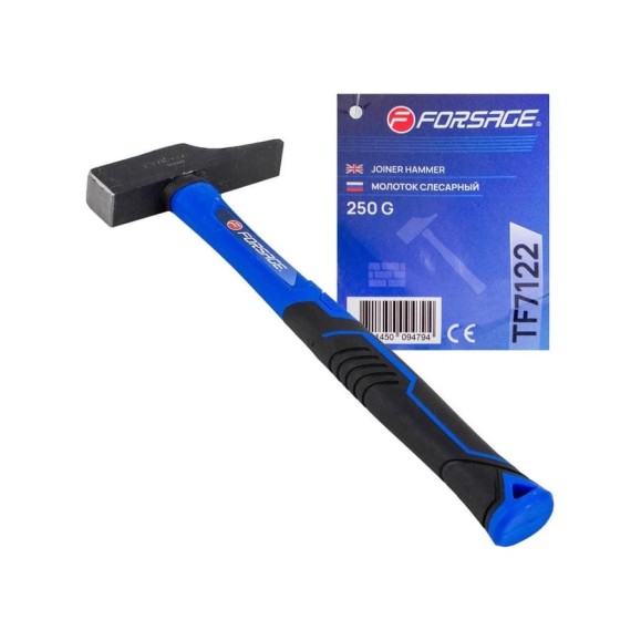 Молоток слесарный Forsage 250г F-TF7122(58363) Молоток слесарный Forsage 250г F-TF7122(58363)