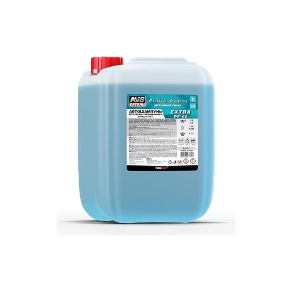 Автошампунь для бесконтактной мойки AVS Active Foam 1:6-9 PF-60 EXTRA 5.8 кг Прохим A07589S Автошампунь для бесконтактной мойки AVS Active Foam 1:6-9 PF-60 EXTRA 5.8 кг Прохим A07589S