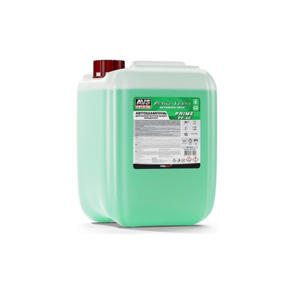 Автошампунь для бесконтактной мойки AVS Active Foam 1:4-6 PF-40 PRIME 22 кг Прохим A07544S Автошампунь для бесконтактной мойки AVS Active Foam 1:4-6 PF-40 PRIME 22 кг Прохим A07544S