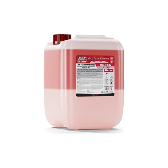 Автошампунь для бесконтактной мойки AVS Active Foam 1:7-10 PF-70 URBAN 23 кг Прохим A07834S