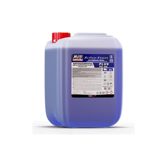 Автошампунь для бесконтактной мойки AVS Active Foam 1:9-12 PF-95 PLUS 6 кг Прохим A40597S