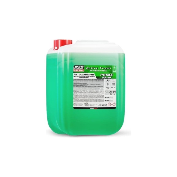 Автошампунь для бесконтактной мойки AVS Active Foam 1:4-6 PF-40 PRIME 5.5 кг Прохим A07543S Автошампунь для бесконтактной мойки AVS Active Foam 1:4-6 PF-40 PRIME 5.5 кг Прохим A07543S