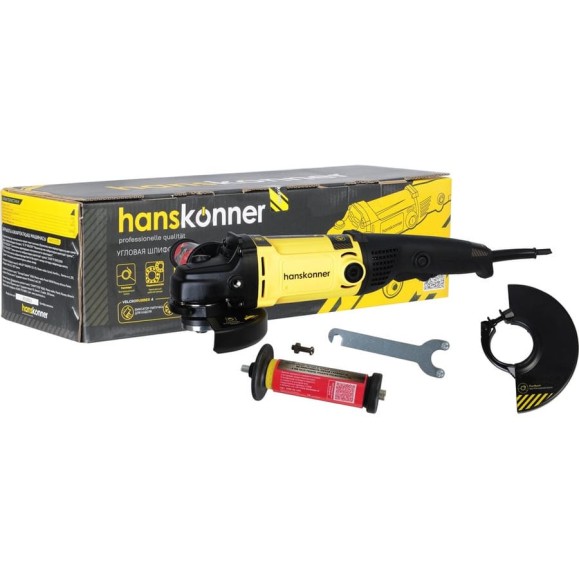Угловая шлифмашина Hanskonner HAG12125