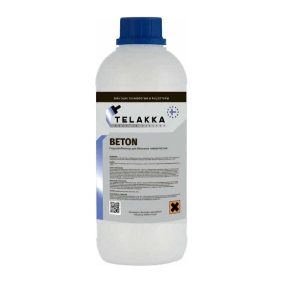 Гидрофобизатор пропитка для бетонных поверхностей Telakka GIDROFOB BETON 1л 4673763647247
