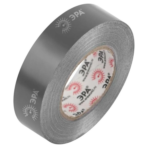 Изолента ЭРА SET51520GR ПВХ, набор, серая, 15 мм, 20 м, 5 шт. Б0064429