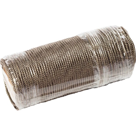 Шнур базальтовый безасбестовый HIMPT Ф 06 мм Basfiber бухта 50 пог.м 00-00003632