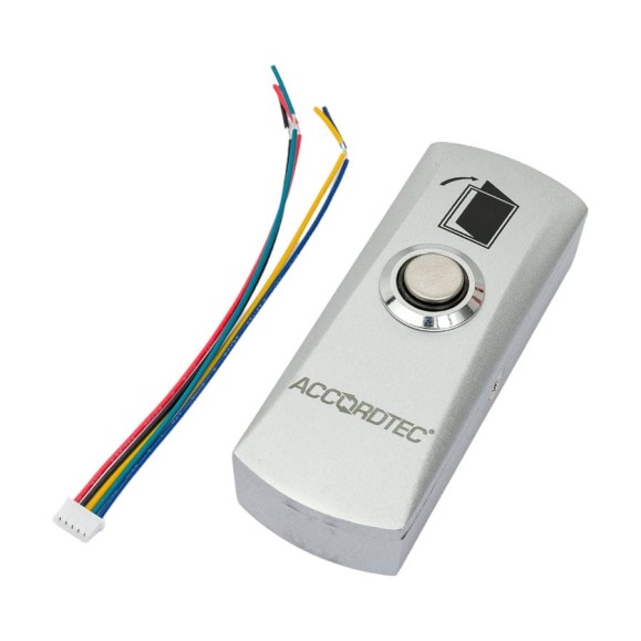 Накладная кнопка выхода c LED подсветкой ACCORDTEC контакты НО, 12В, AT-H805A LED AT-02484 Накладная кнопка выхода c LED подсветкой ACCORDTEC контакты НО, 12В, AT-H805A LED AT-02484