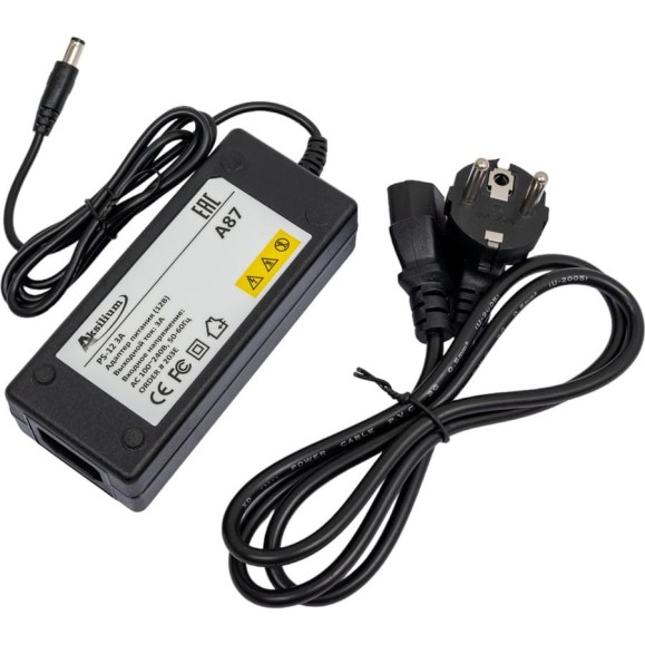Блок питания AKSILIUM PS-12 3A УТ000026458 Блок питания AKSILIUM PS-12 3A УТ000026458