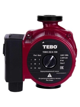 Циркуляционный насос TEBO 25/4-130 T-НЦ.703.25.4.130.CN
