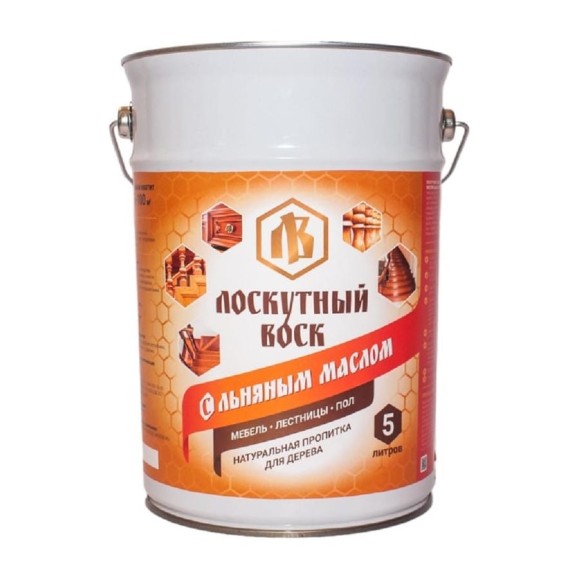 Лоскутный воск с льняным маслом 5л ЛМ0500 Лоскутный воск с льняным маслом 5л ЛМ0500