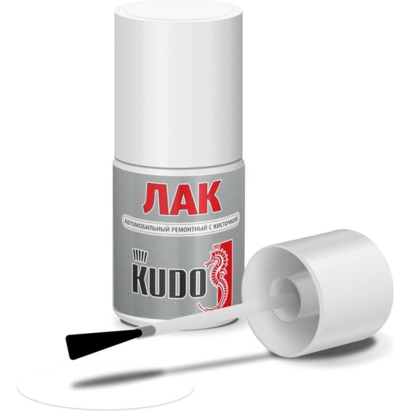 Автомобильный ремонтный лак с кисточкой KUDO KU-70000-BB Автомобильный ремонтный лак с кисточкой KUDO KU-70000-BB