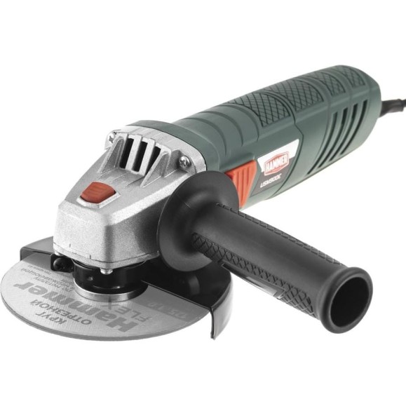Угловая шлифовальная машина Hammer USM900E 950 Вт, 3000-12000 об/мин 125 мм 501522 Угловая шлифовальная машина Hammer USM900E 950 Вт, 3000-12000 об/мин 125 мм 501522