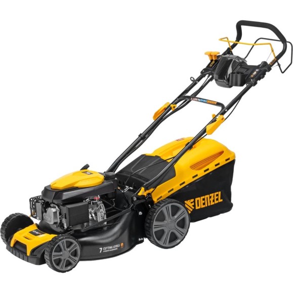 Газонокосилка бензиновая Denzel GLD-460SP-VE, 146 см3, шир. 46см, привод, вариатор, эл.старт, 50 л 58809 Газонокосилка бензиновая Denzel GLD-460SP-VE, 146 см3, шир. 46см, привод, вариатор, эл.старт, 50 л 58809
