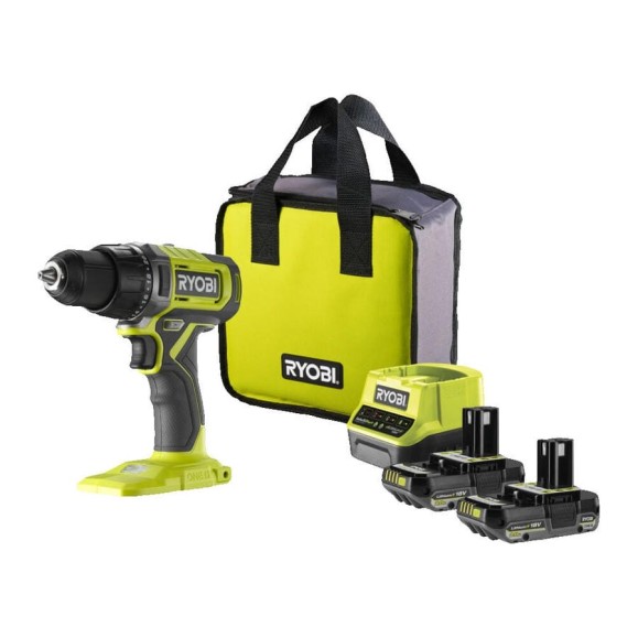 Дрель-шуруповерт Ryobi 18В RDD18-2C20S 5133005520 Дрель-шуруповерт Ryobi 18В RDD18-2C20S 5133005520
