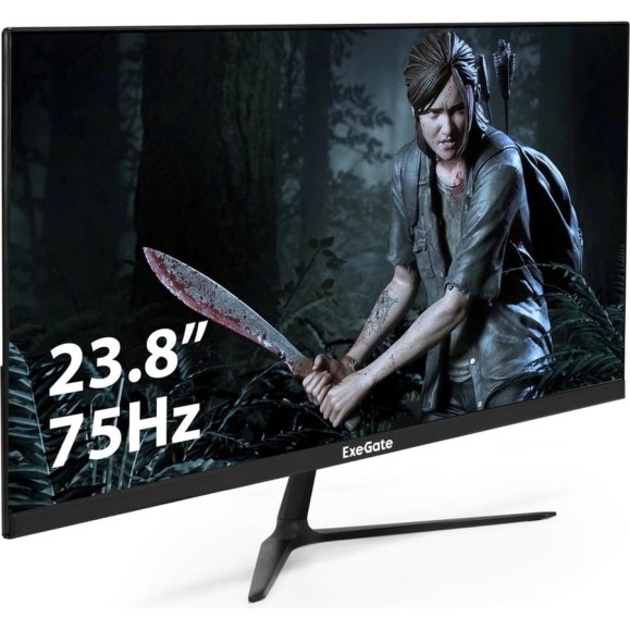Монитор ExeGate безрамочный с аудио выходом 23.8 SmartView EZ2400TAIPSLEDGradeA+, FHD, 1920x1080@75Гц, 16:9, 250cdm2, 1000:1, 178 178, 5ms, D-Sub, HDMI1.4, DisplayPort, Audio-ou 296282