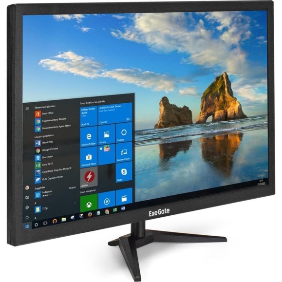 Монитор ExeGate EB2700 27", TN LED Grade A+, FHD, 1920x1080@60Гц, 16:9, 200cd m2, 1000:1, 170 160, 5ms, D-Sub, HDMI1.4, Flicker-free, кабель HDMI 1.5м, VESA, 294425