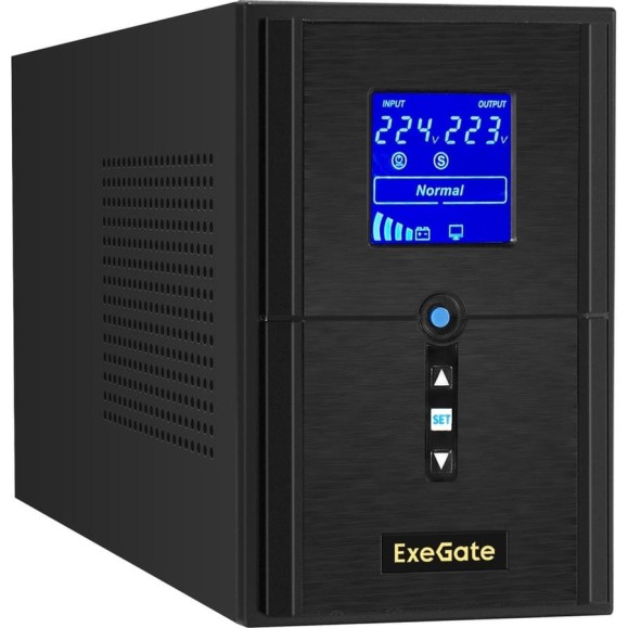 ИБП ExeGate инвертор, синус, для котла SineTower SZ-1000.LCD.AVR.2SH.1C13.USB 1000VA 800W, чистая синусоида, LCD дисплей, AVR, 2*Schuko+1*C13, USB, линейно-интер 295987 ИБП ExeGate инвертор, синус, для котла SineTower SZ-1000.LCD.AVR.2SH.1C13.USB 1000VA 800W, чистая синусоида, LCD дисплей, AVR, 2*Schuko+1*C13, USB, линейно-интер 295987