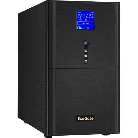 ИБП ExeGate инвертор, синус, для котла SineTower SN-3000.LCD.AVR.3SH.1C13.RJ.USB 3000VA 2400W, чистая синусоида, LCD дисплей, AVR, 3*Schuko+1*C13, RJ45 11, USB, 295984 ИБП ExeGate инвертор, синус, для котла SineTower SN-3000.LCD.AVR.3SH.1C13.RJ.USB 3000VA 2400W, чистая синусоида, LCD дисплей, AVR, 3*Schuko+1*C13, RJ45 11, USB, 295984