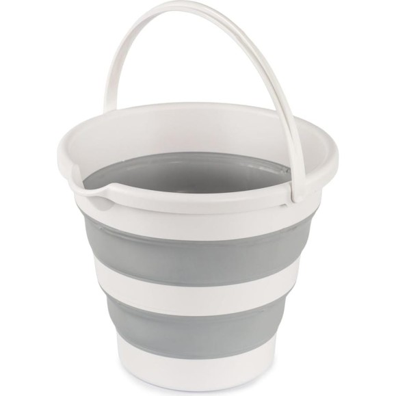 Ведро складное HOBBY LIFE MAGIC серое 12л 36.5x33.5x28.5см HL081177GR Ведро складное HOBBY LIFE MAGIC серое 12л 36.5x33.5x28.5см HL081177GR