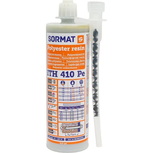SORMAT Комплект для инжекции ITH 410 PE, полиэстер 9640072941