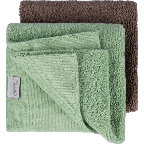 Набор салфеток GIPFEL CLEAN SERIES 2 шт., 30x30 см, для удаления пыли, 80% полиэстер, 20% полиамид 52420