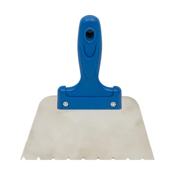 Зубчатый шпатель для клея В5 180мм Jettools 180200-В5