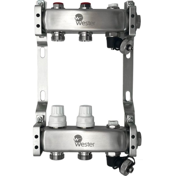 Коллектор нерж. Wester MUVS 1"-3/4 в сборе на 2 выхода 0-32-1600 Коллектор нерж. Wester MUVS 1"-3/4 в сборе на 2 выхода 0-32-1600