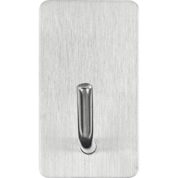 Крючки самоклеящиеся универсальные LAIMA Home, 2,5x4,5 см, сталь, серебристые, 8 шт. 608789 Крючки самоклеящиеся универсальные LAIMA Home, 2,5x4,5 см, сталь, серебристые, 8 шт. 608789