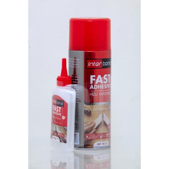 Двухкомпонентный клей Interbond 100g+400 ml Cyanoacrylate 00-00000180 Двухкомпонентный клей Interbond 100g+400 ml Cyanoacrylate 00-00000180