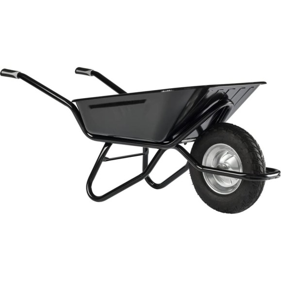 Тачка одноколесная Haemmerlin Clipso Excellium 100 л MG GF(4079) оцинкованный кузов, пневмо колесо-подшипник 308201201 Тачка одноколесная Haemmerlin Clipso Excellium 100 л MG GF(4079) оцинкованный кузов, пневмо колесо-подшипник 308201201