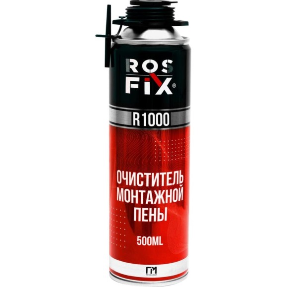 Очиститель монтажной пены Rosfix 500мл R1000 Очиститель монтажной пены Rosfix 500мл R1000