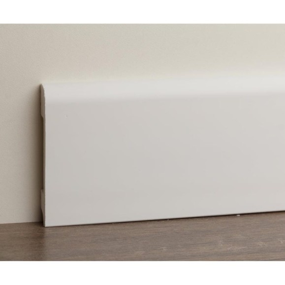 Плинтус UHD POLYMER 1 UHD 05/80 80x13x2000 Белый под покраску УТ000080886 Плинтус UHD POLYMER 1 UHD 05/80 80x13x2000 Белый под покраску УТ000080886