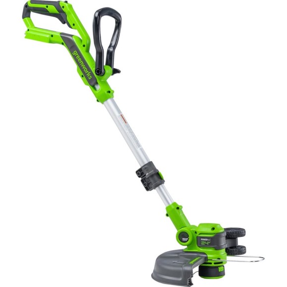 Триммер аккумуляторный GreenWorks G24LT30 24 V, 30,5 см, с 1хАКБ 4Ач c USB и ЗУ 2110407USB4 Триммер аккумуляторный GreenWorks G24LT30 24 V, 30,5 см, с 1хАКБ 4Ач c USB и ЗУ 2110407USB4