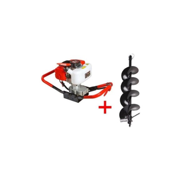 Мотобур ECO GD-52 + бур почвенный ф200x800x20мм (ED-200) GD-52A2 Мотобур ECO GD-52 + бур почвенный ф200x800x20мм (ED-200) GD-52A2