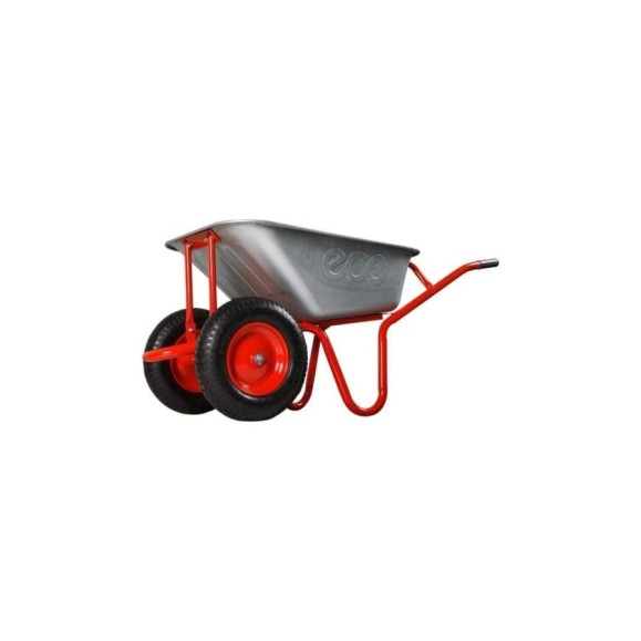 Тачка строительная ECO (120л, 400кг, 2 пневмоколеса 4.00-8, вес 17 кг) WB6820-2HD