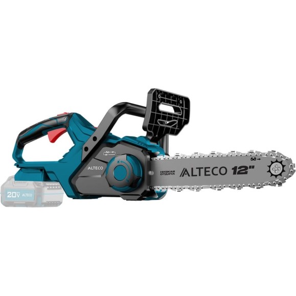 Бесщеточная аккумуляторная цепная пила ALTECO CCS 20-12 Li BL Solo 68809 Бесщеточная аккумуляторная цепная пила ALTECO CCS 20-12 Li BL Solo 68809