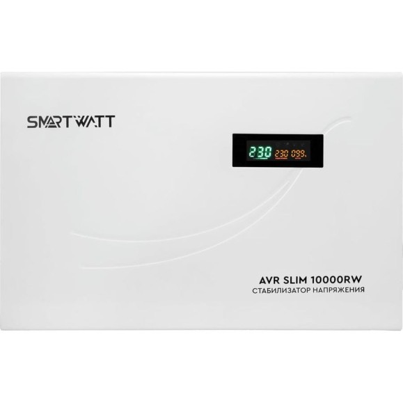 Стабилизатор напряжения SmartWatt AVR SLIM 10000RW X604030463 Стабилизатор напряжения SmartWatt AVR SLIM 10000RW X604030463