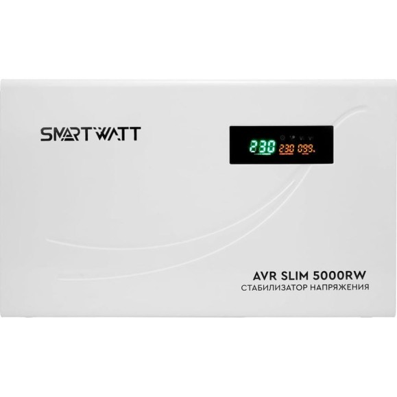 Стабилизатор напряжения SmartWatt AVR SLIM 5000RW X660037463