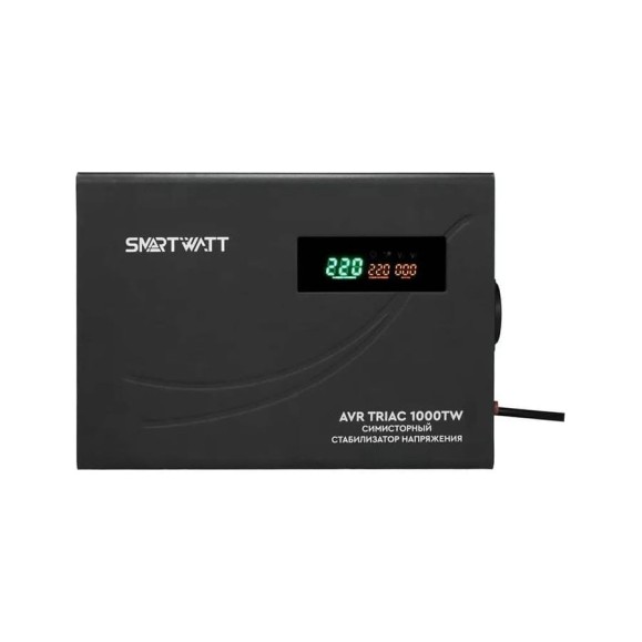 Стабилизатор напряжения SmartWatt AVR TRIAC 1000TW X920014463 Стабилизатор напряжения SmartWatt AVR TRIAC 1000TW X920014463