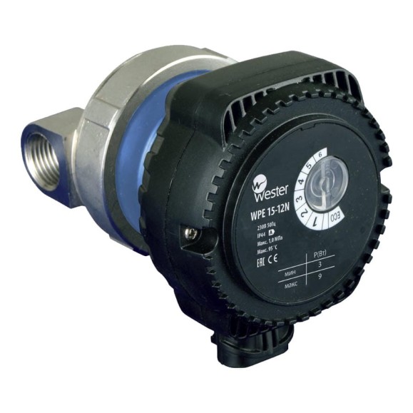 Насос циркуляционный Wester WPE15-12N 0-18-0098 Насос циркуляционный Wester WPE15-12N 0-18-0098