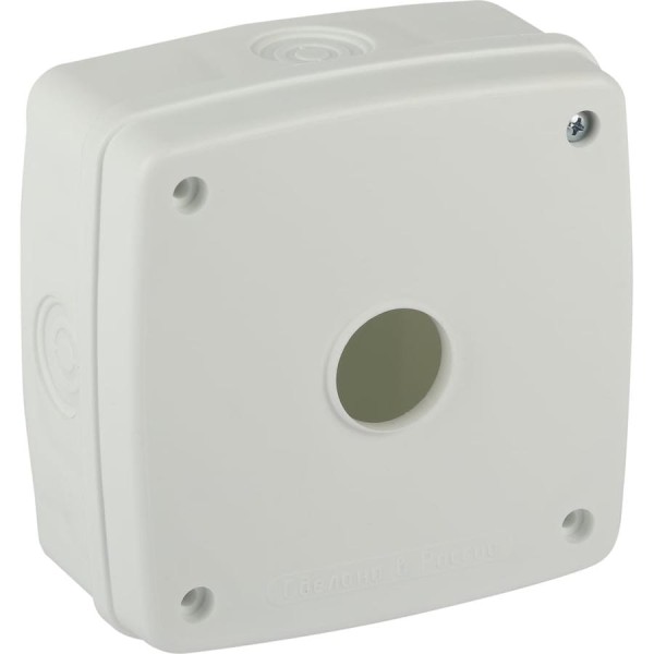 Коробка монтажная ЭРА KORMV14014066W56 для камер видеонаблюдения белая 140x140x66мм IP56 Б0062827
