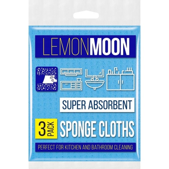 Салфетка целлюлозная Lemon Moon 150x180 590 г/м2 3 шт. L501 Салфетка целлюлозная Lemon Moon 150x180 590 г/м2 3 шт. L501